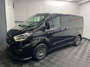 2021 Ford Transit Custom 2.0 320 Ecoblue Ms-Rt L1 H1 Euro 6 (s/s) 5dr in Black — image 6