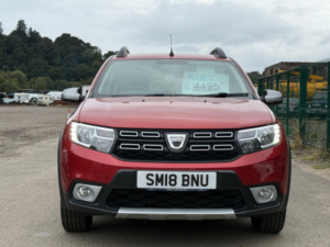 2018 Dacia Sandero Stepway 0.9 Tce Laureate Hatchback 5dr Petrol Manual Euro 6 (s/s) (90 Ps) in Red — image 2