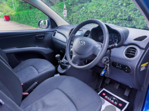 2011 Hyundai I10 1.2 Active Euro 5 5dr in Blue — image 3