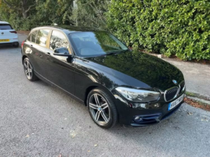 2017 BMW 1 Series 2.0 118d Sport Hatchback 5dr Diesel Manual Euro 6 (s/s) (150 Ps) in Black — image 4