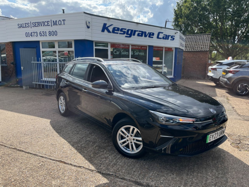 2023 MG Mg5 61.1kwh Se Long Range Estate 5dr Electric Auto (156 Ps) in Black — image 1