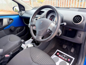 2012 Peugeot 107 1.0 12v Active 2 Tronic Euro 5 3dr in Blue — image 3