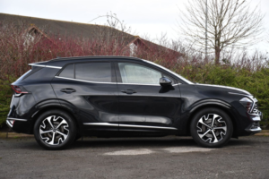 2022 Kia Sportage 1.6 T-Gdi Mhev 4 SUV 5dr Petrol Hybrid Dct AWD Euro 6 (s/s) (148 Bhp) in Black — image 3