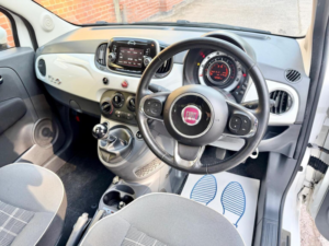 2016 Fiat 500c 1.2 Eco Lounge Euro 6 (s/s) 2dr in White — image 4