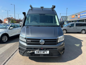 2021 Volkswagen Crafter 2.0 Tdi Cr35 Trendline 4motion Mwb Euro 6 (s/s) 5dr in Grey — image 3