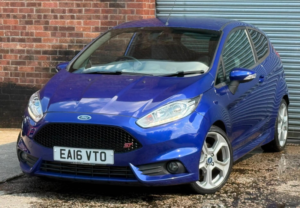 2016 Ford Fiesta 1.6t Ecoboost St-2 Euro 6 3dr in Blue — image 2