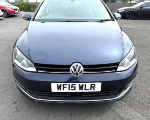 2015 Volkswagen Golf 2.0 Tdi Bluemotion Tech Gt Euro 5 (s/s) 3dr in Blue — image 4