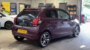 2015 Peugeot 108 1.2 Vti Puretech Allure Purple 5dr Low Tax+belt Done+cruise in Purple — image 6