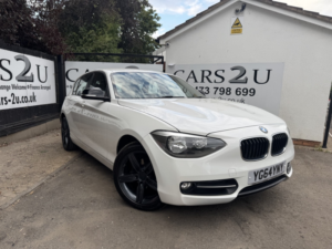 2014 BMW 1 Series 2.0 116d Sport 5-Door in White — image 2