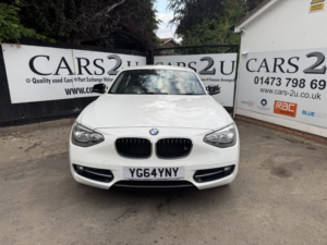 2014 BMW 1 Series 2.0 116d Sport 5-Door in White — image 3