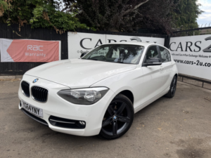 2014 BMW 1 Series 2.0 116d Sport 5-Door in White — image 4