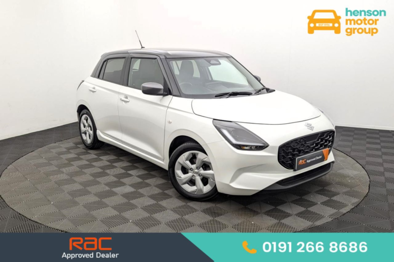2025 Suzuki Swift 1.2 Mhev Motion Hatchback 5dr Petrol Hybrid Manual Euro 6 (s/s) (82 Ps) in White — image 1