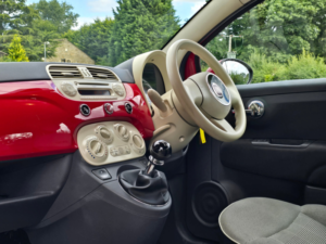 2015 Fiat 500 1.2 Pop Star Hatchback 3dr Petrol Manual Euro 6 (s/s) (69 Bhp) in Red — image 2