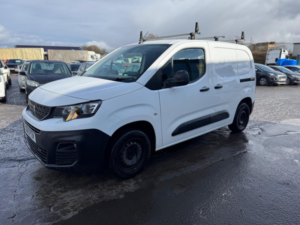 2019 Peugeot Partner 1.6 Bluehdi 650 Professional Standard Panel Van Swb Euro 6 5dr in White — image 3