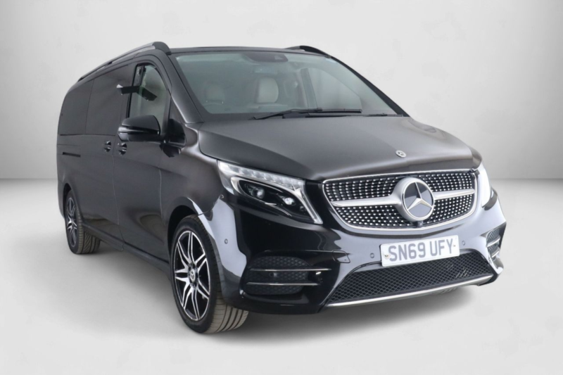 2019 Mercedes-Benz V Class 2.0 V300d Amg Line MPV 5dr Diesel G-Tronic+ Euro 6 (s/s) Xlwb (239 Ps) in Black — image 1