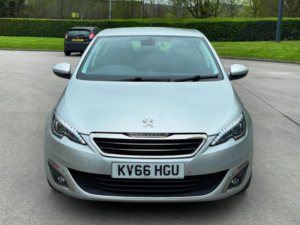 2016 Peugeot 308 2.0 Bluehdi Allure Eat Euro 6 (s/s) 5dr in Silver — image 3