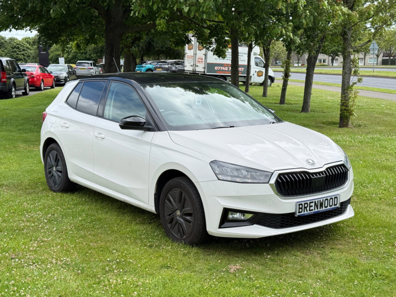 2022 Skoda Fabia 1.0 Tsi Colour Edition Hatchback 5dr Petrol Manual Euro 6 (s/s) (110 Ps) in White — image 1