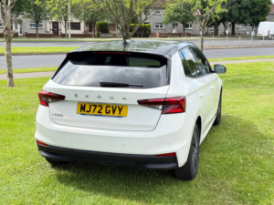 2022 Skoda Fabia 1.0 Tsi Colour Edition Hatchback 5dr Petrol Manual Euro 6 (s/s) (110 Ps) in White — image 6