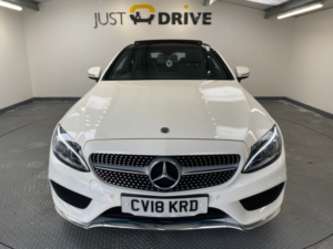 2018 Mercedes-Benz C-Class 2.0 C200 Amg Line (premium) Coupe 2dr Petrol G-Tronic+ Euro 6 (s/s) (184 Ps) in White — image 5