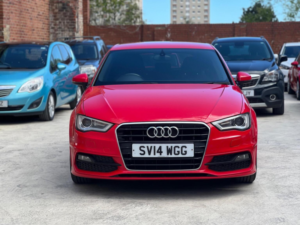2014 Audi A3 1.4 Tfsi S Line Sportback Euro 5 (s/s) 5dr in Red — image 2