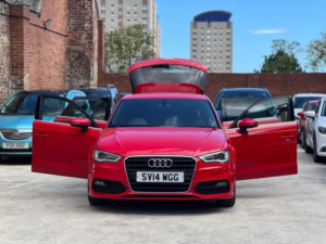 2014 Audi A3 1.4 Tfsi S Line Sportback Euro 5 (s/s) 5dr in Red — image 5