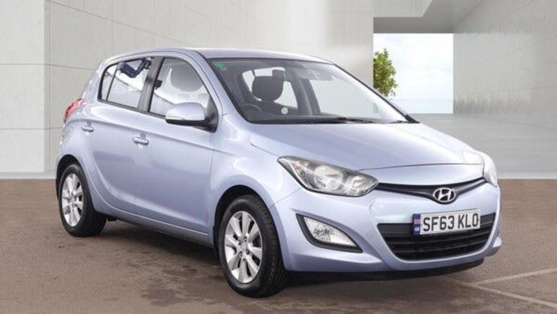 2013 Hyundai I20 1.2 Active Euro 5 5dr in Blue — image 1