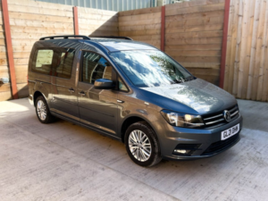 2021 Volkswagen Caddy Maxi Life 5 SEAT Auto Wheelchair Accessible Disabled Access Vehicle in Grey — image 3