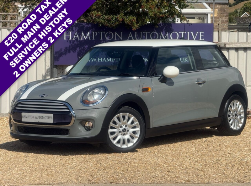 2014 MINI Hatch 1.5 Cooper Hatchback 3dr Petrol Manual Euro 6 (s/s) (136 Ps) in Grey — image 1
