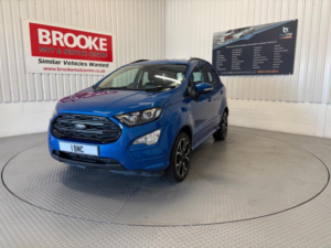 2021 Ford Ecosport 1.0t Ecoboost St-Line Design Euro 6 (s/s) 5dr in Blue — image 4