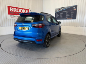 2021 Ford Ecosport 1.0t Ecoboost St-Line Design Euro 6 (s/s) 5dr in Blue — image 5