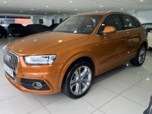 2014 Audi Q3 2.0 Tdi 177 Bhp Quattro S Line S Tronic Automatic in Orange — image 6