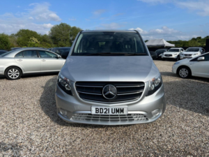 2021 Mercedes-Benz Vito 2.0 119 Cdi Select Tourer G-Tronic Rwd L3 Euro 6 (s/s) 5dr in Silver — image 2