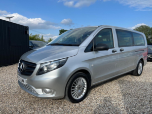 2021 Mercedes-Benz Vito 2.0 119 Cdi Select Tourer G-Tronic Rwd L3 Euro 6 (s/s) 5dr in Silver — image 3