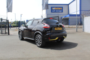 2016 Nissan Juke 1.6 Tekna Xtron Euro 6 5dr in Black — image 4