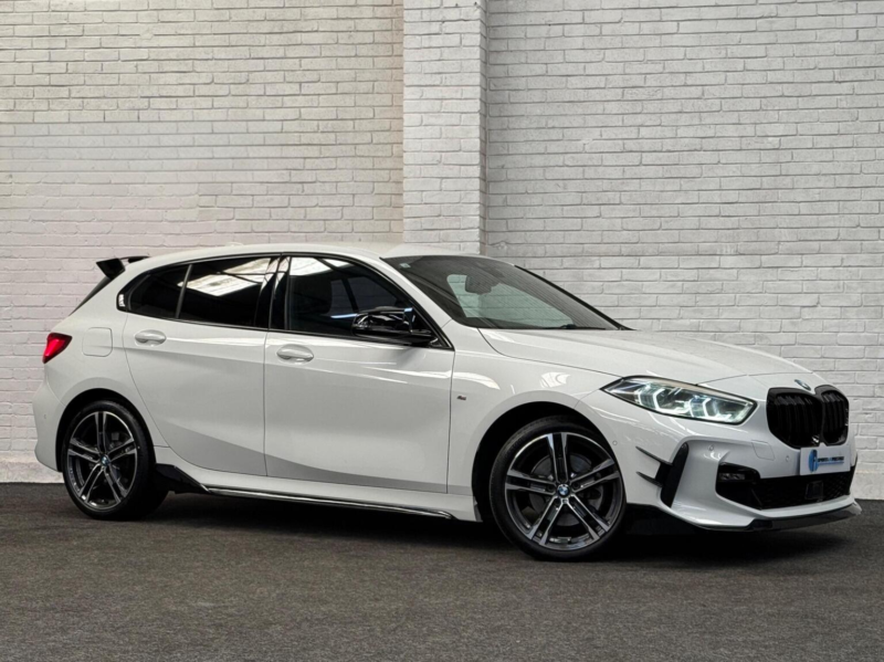 2021 BMW 1 Series 2.0 118d M Sport (lcp) Auto Euro 6 (s/s) 5dr in White — image 1
