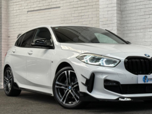 2021 BMW 1 Series 2.0 118d M Sport (lcp) Auto Euro 6 (s/s) 5dr in White — image 4