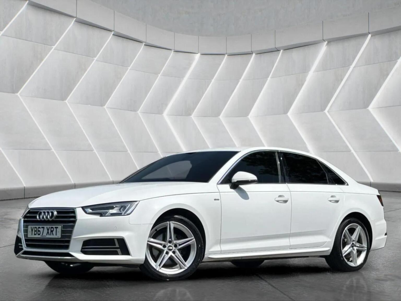 2017 Audi A4 1.4 Tfsi S Line S Tronic Euro 6 (s/s) 4dr in White — image 1