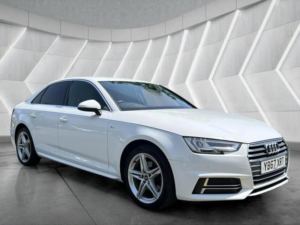 2017 Audi A4 1.4 Tfsi S Line S Tronic Euro 6 (s/s) 4dr in White — image 3