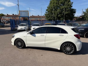 2017 Mercedes-Benz A Class 2.1 A200d Whiteart (premium Plus) 7g-Dct Euro 6 (s/s) 5dr in White — image 3