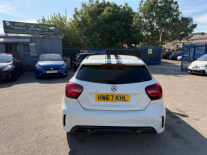 2017 Mercedes-Benz A Class 2.1 A200d Whiteart (premium Plus) 7g-Dct Euro 6 (s/s) 5dr in White — image 5