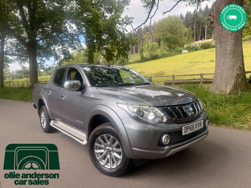2017 Mitsubishi L200 2.4 Di-D Dc Barbarian Pickup Double Cab 4dr Diesel Manual 4WD Euro 6 (178 Ps) in Grey — image 1