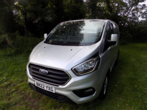 2022 Ford Transit Custom 2.0 280 Ecoblue Limited L1 H1 Euro 6 (s/s) 5dr in Silver — image 2