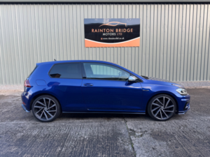 2017 Volkswagen Golf 2.0 Tsi R Hatchback 3dr Petrol DSG 4motion Euro 6 (s/s) (310 Ps) in Blue — image 2