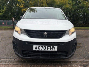 2020 Peugeot Partner 1.5 Bluehdi 650 Professional Standard Panel Van Swb Euro 6 (s/s) 5dr in White — image 2