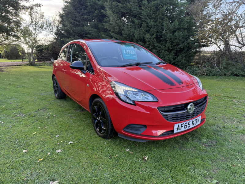 2015 Vauxhall Corsa 1.0 I Turbo Ecoflex Sting R in Red — image 1