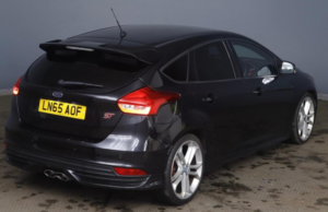 2015 Ford Focus 2.0 Tdci St-3 Euro 6 (s/s) 5dr in Black — image 4