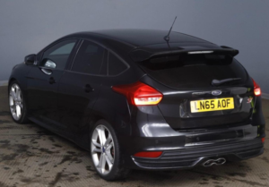2015 Ford Focus 2.0 Tdci St-3 Euro 6 (s/s) 5dr in Black — image 6