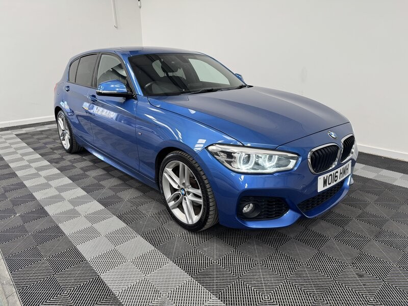 2016 BMW 1 Series 1.5 118i M Sport 5-Door in Blue — image 1