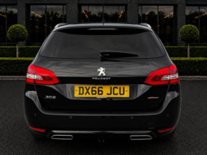 2016 Peugeot 308 Sw 1.6 Bluehdi Gt Line Euro 6 (s/s) 5dr in Black — image 6