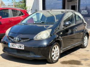 2007 Toyota Aygo 1.0 Vvt-I Black Multimode Euro 4 5dr in Black — image 3
